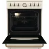 Gorenje GECS6B70CLI ελεύθερη κουζίνα με κεραμική εστία μπεζ