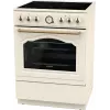 Gorenje GECS6B70CLI ελεύθερη κουζίνα με κεραμική εστία μπεζ