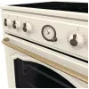 Gorenje GECS6B70CLI ελεύθερη κουζίνα με κεραμική εστία μπεζ