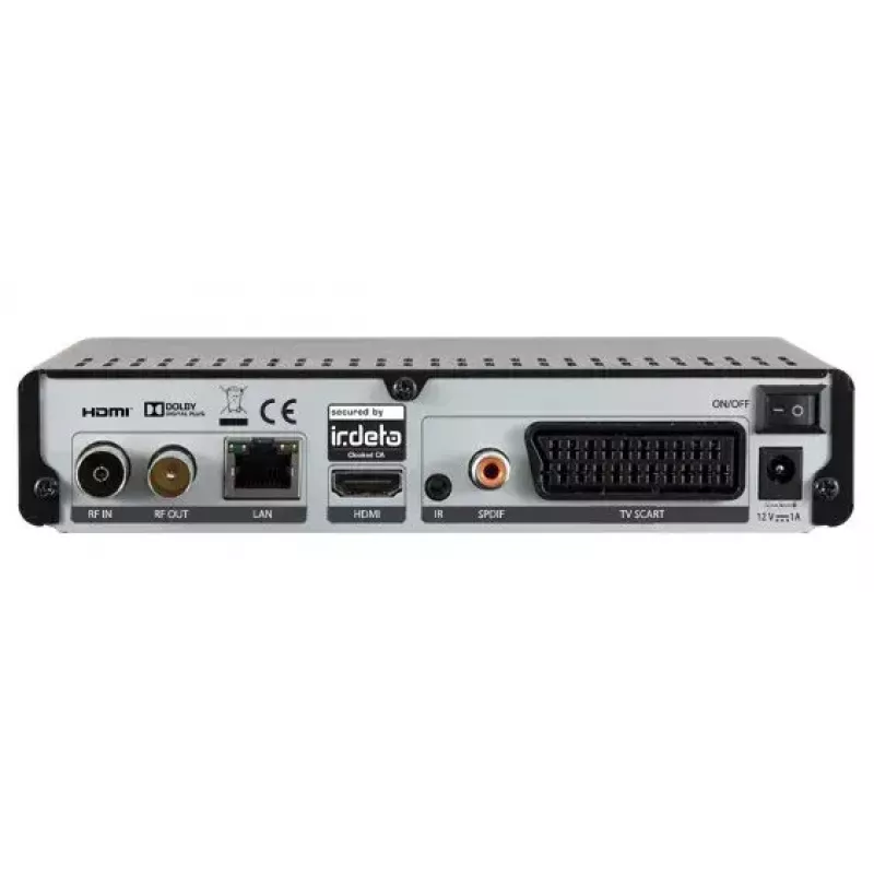 Ψηφιακός δέκτης DigitalBox IMPERIAL T2 IR μαύρο