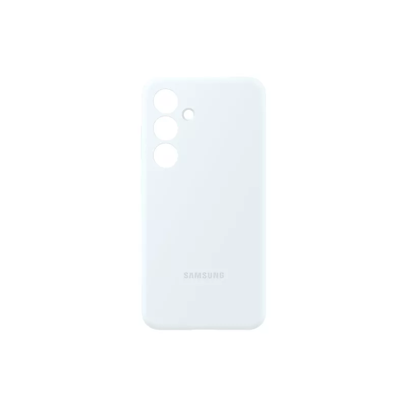 Θήκη σιλικόνης smartphone Samsung Galaxy S24 – Λευκό, για οθόνες 6,2 ιντσών