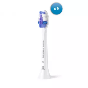 Philips Sensitive HX6056/87 συσκευασία 6 τεμ. κεφαλές βούρτσας 6 τεμ. λευκό
