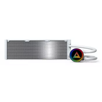 Montech LightFlow ARGB 360 επεξεργαστής All-in-One υδρόψυξη 12 cm λευκό 1 τεμ.