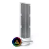 Montech LightFlow ARGB 360 επεξεργαστής All-in-One υδρόψυξη 12 cm λευκό 1 τεμ.