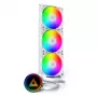 Montech LightFlow ARGB 360 επεξεργαστής All-in-One υδρόψυξη 12 cm λευκό 1 τεμ.