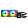 Montech HyperFlow Digital 240 υδρόψυξη επεξεργαστή all-in-one 12 cm μαύρο 1 τεμ.