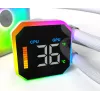 Montech HyperFlow Digital 240 υδρόψυξη επεξεργαστή all-in-one 12 cm μαύρο 1 τεμ.