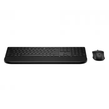 Σετ πληκτρολογίου και ποντικιού HP Multi-Device USB/Bluetooth PR585C με στηρίγμα καρπού, μαύρο, ποντίκι περιλαμβάνεται