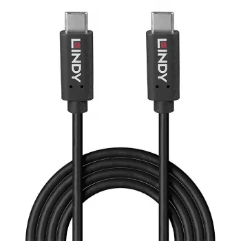 Lindy 36976 Καλώδιο USB USB 3.2 Gen 2x2 1 m USB-C Μαύρο