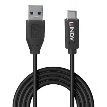 Lindy 36972 Καλώδιο USB USB 3.2 Gen 2 (3.1 Gen 2) 1,5 m USB A USB C Μαύρο