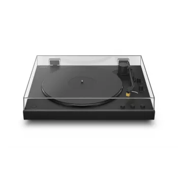 Πικάπ με ιμάντα Sony PS-LX5BT αυτόματο, Bluetooth aptX/aptX-Adaptive/SBC, μαύρο, 430×367×118 mm