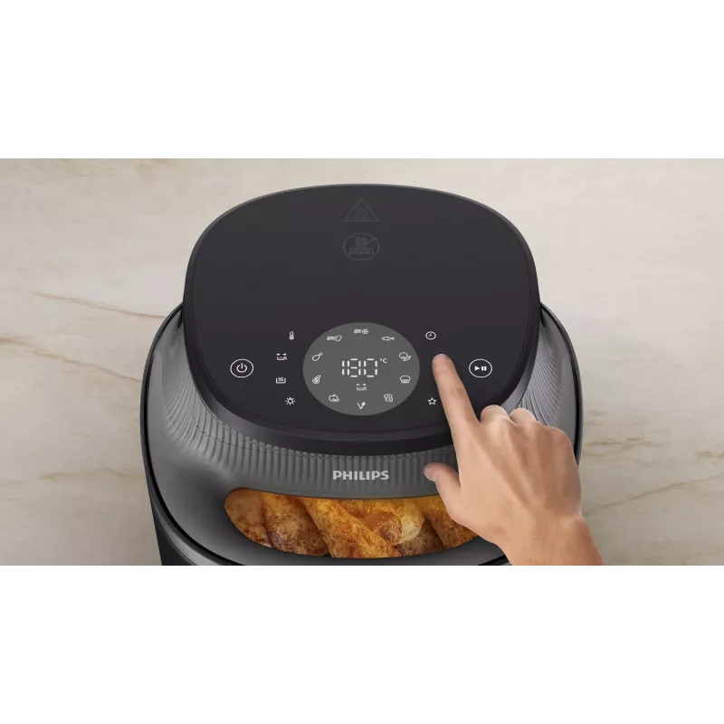Φριτέζα αέρα Philips 3000 Series NA330/00 — 6,2 l, 1700 W, Touch-LED, μαύρη