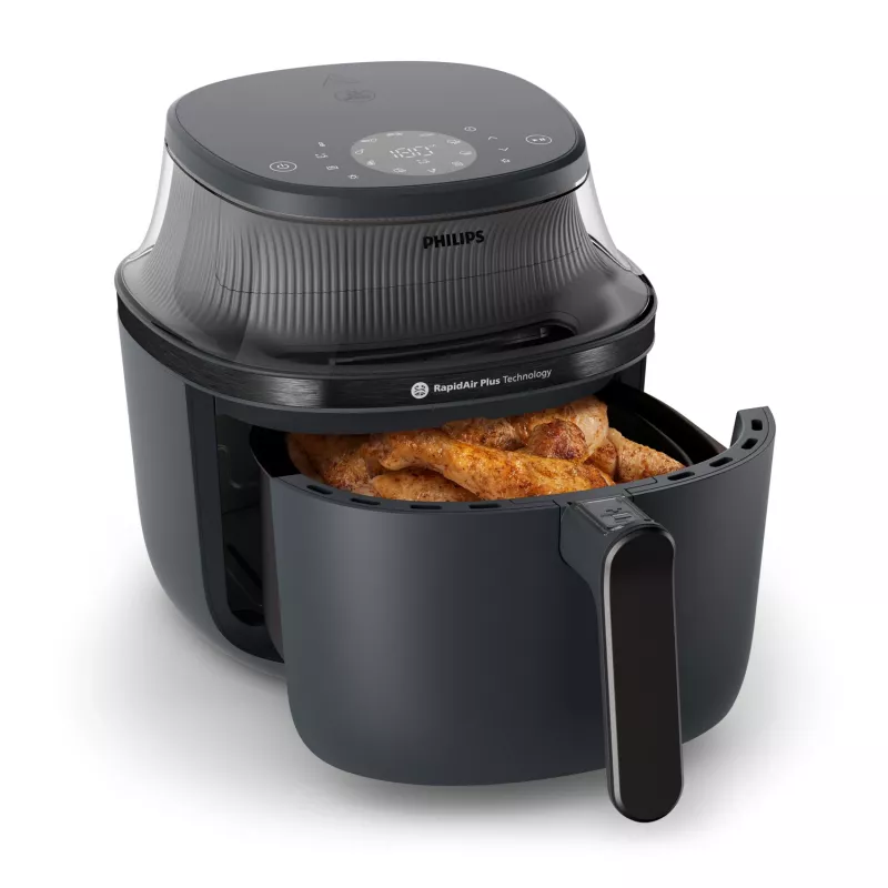 Φριτέζα αέρα Philips 3000 Series NA330/00 — 6,2 l, 1700 W, Touch-LED, μαύρη