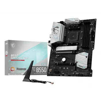 Μητρική MSI B550 GAMING WIFI ATX — AMD B550, Socket AM4, DDR4, 4 DIMM, 128 GB, Wi‑Fi 5, Gigabit LAN