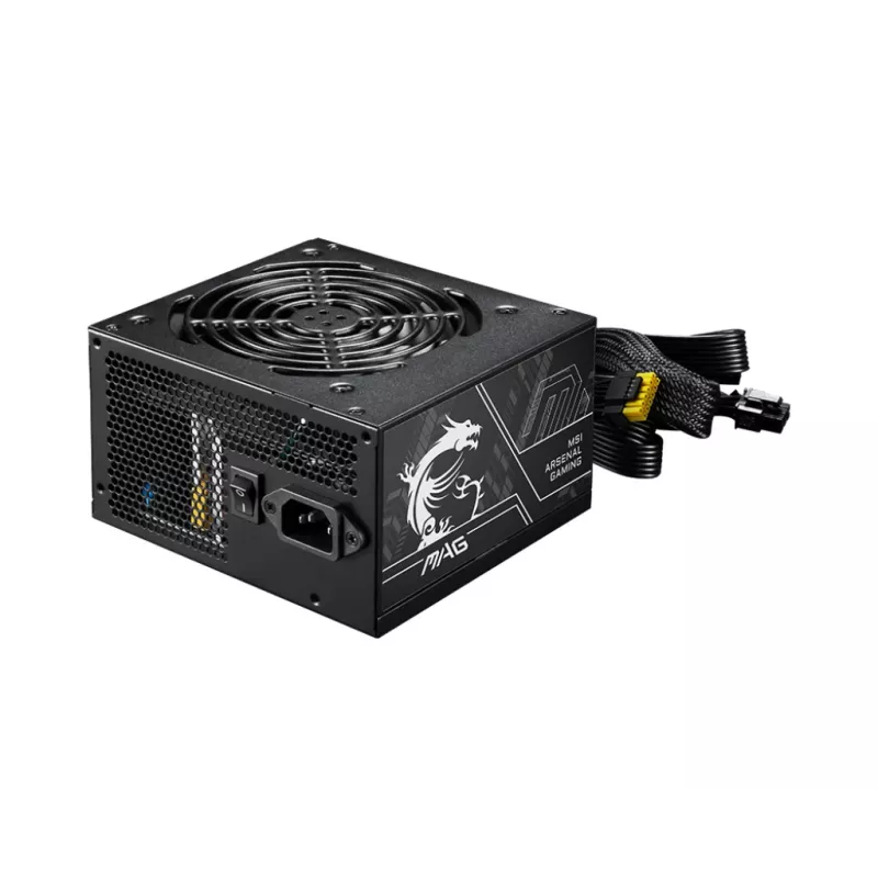 Τροφοδοτικό MSI MAG A650BN PCIE5 II 650W 20+4 pin ATX 80 PLUS Bronze Μαύρο