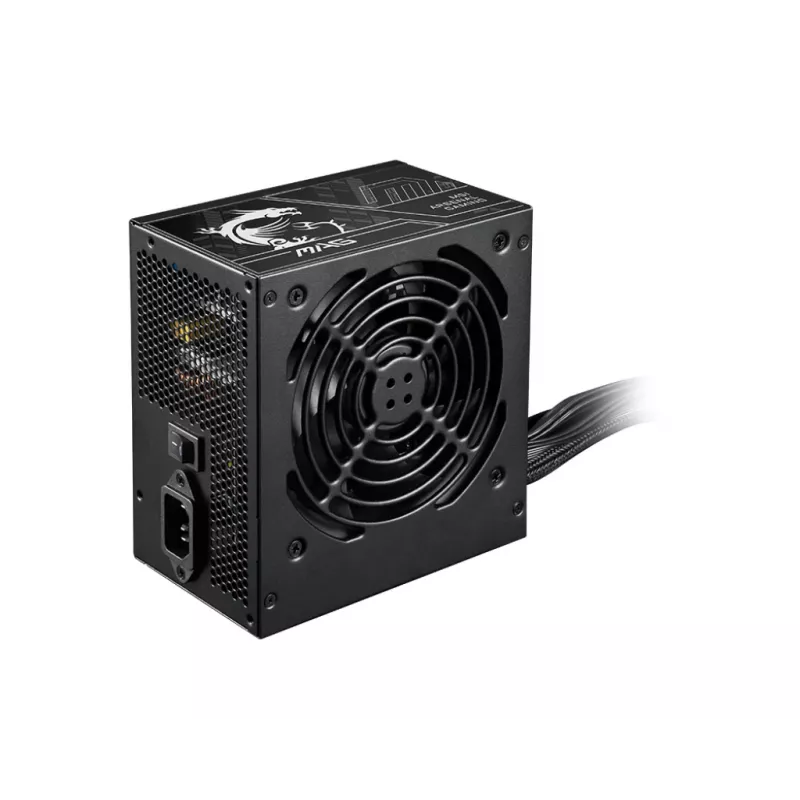 Τροφοδοτικό MSI MAG A650BN PCIE5 II 650W 20+4 pin ATX 80 PLUS Bronze Μαύρο