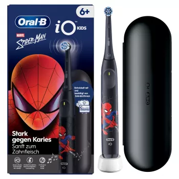 Oral-B iO Kids Spiderman ηλεκτρική παιδική οδοντόβουρτσα μαύρη