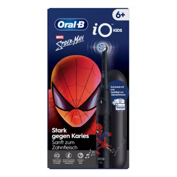 Oral-B iO Kids Spiderman ηλεκτρική παιδική οδοντόβουρτσα μαύρη