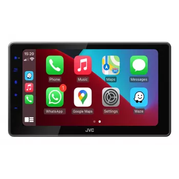 JVC KW-Z900DBW 9-ιντσών-1-DIN-Αυτοραδιόφωνο, DAB, Bluetooth, WiFi, CarPlay/Android Auto