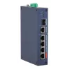 Managed Hardened Switch DAHUA CHS4106-4ET-60 — 6 θύρες, 4x PoE 10/100, L2, 4,8 Gbit/s, 8000 MAC