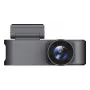Dashcam DAHUA S5PRO 4K Ultra HD διπλή κάμερα, 2 κάμερες, οθόνη 1,47 ιντσών, MicroSD έως 128 GB, USB-C, τροφοδοσία DC, μαύρο