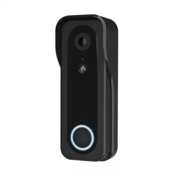 Βιντεοθυροτηλέφωνο TRUST DOORCAM-3000 μαύρο, 3 MP, Wi‑Fi 2,4 GHz, MicroSD έως 256 GB, μπαταρία/USB (8–24 V)