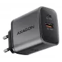 Τροφοδοτικό AXAGON ACU-PQ67, 67W, PD3.0 + QC4+, 1x USB-C + 1x USB-A, 100–240V, γκρι/μαύρο