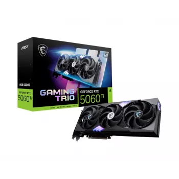 Κάρτα γραφικών MSI GeForce RTX 5060 Ti 8G GAMING TRIO OC — 8 GB GDDR7, 128-bit, PCIe 5.0, 3 ανεμιστήρες