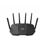 Επιτραπέζιο router ASUS RT-BE90U BE9400 AiMesh — Tri-Band Wi‑Fi 7 (2,4/5/6 GHz), 9400 Mbit/s, 2,5 Gigabit Ethernet, 4× RJ‑45 LAN, USB, μαύρο