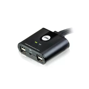 ATEN 4-Port USB 2.0 συσκευή κοινής χρήσης περιφερειακών