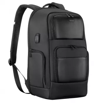 Σακίδιο laptop MODECOM CREATIVE 15.6 ιντσών — θήκη προστασίας για laptop 15.6 ιντσών, πολλαπλές τσέπες, επενδεδυμένοι ιμάντες