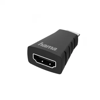Hama 00200347 Καλώδιο προσαρμογέα HDMI Type-C (Mini) HDMI μαύρο