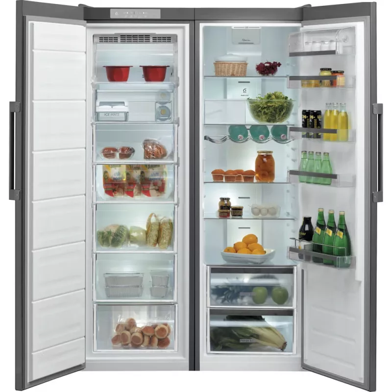 Whirlpool SW8 AM2Y XR 2 Ψυγείο ελεύθερο 364 l ανοξείδωτο