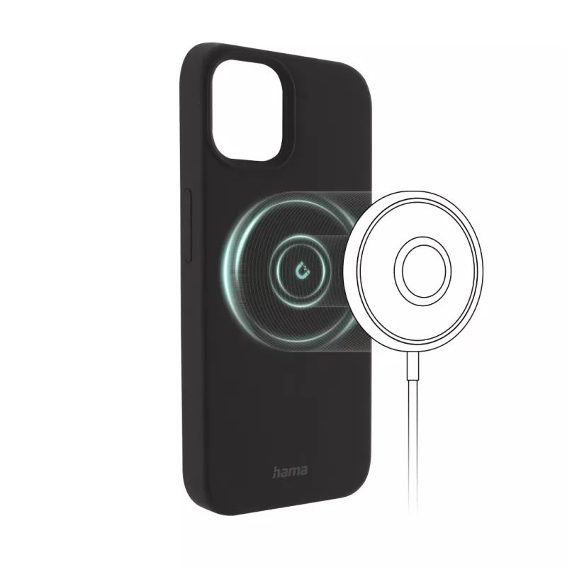 Θήκη κινητού Hama MagCase Finest Feel PRO 15,5 cm (6,1 ίντσες) μαύρο