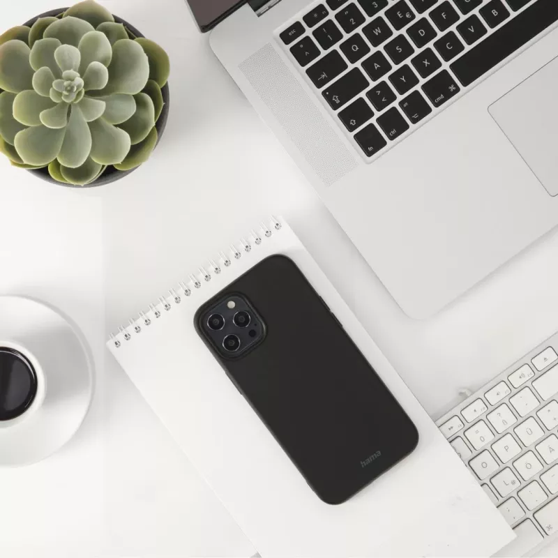 Θήκη κινητού Hama MagCase Finest Feel PRO 15,5 cm (6,1 ίντσες) μαύρο