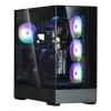 Κουτί PC Zalman P40 Prism Plus Midi Tower μαύρο