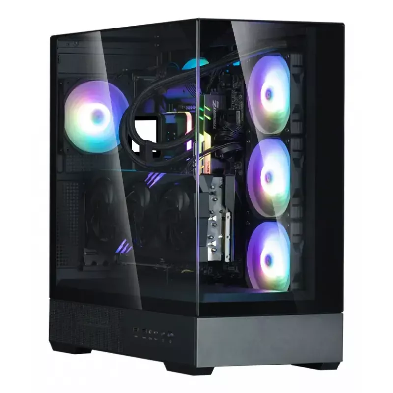 Κουτί PC Zalman P40 Prism Plus Midi Tower μαύρο