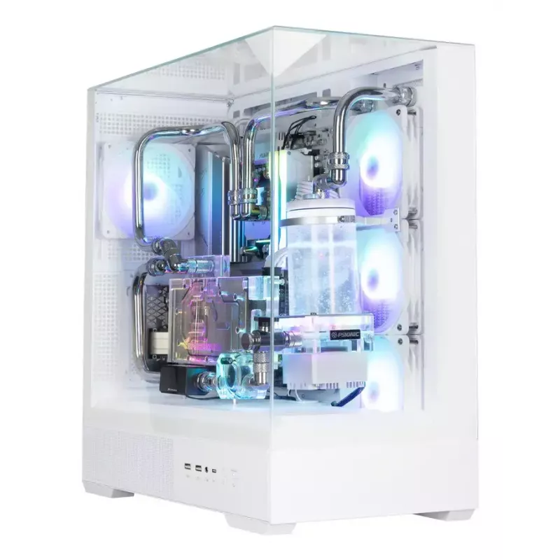 Κουτί PC Zalman P40 Prism Plus λευκό Midi Tower