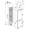 Whirlpool WHC18 T322 εντοιχιζόμενο ψυγείο 250 L