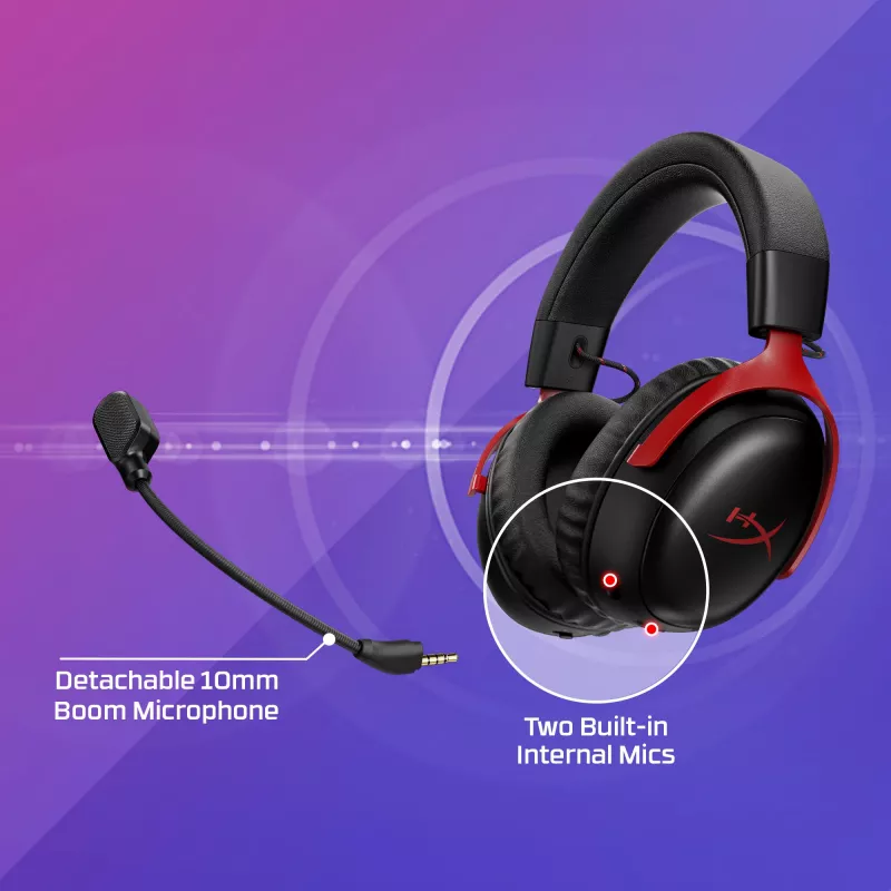 HyperX Cloud III S Wireless - Gaming Headset (μαύρο)