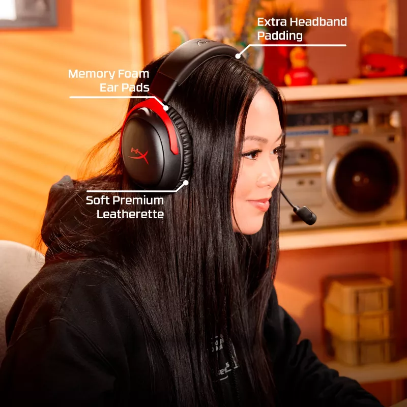 HyperX Cloud III S Wireless - Gaming Headset (μαύρο)