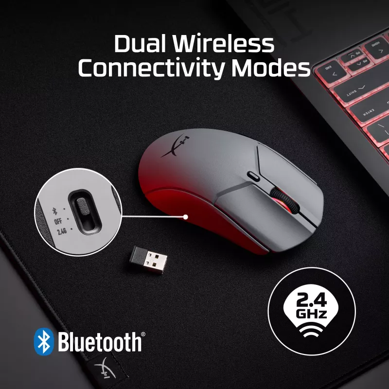 HyperX Pulsefire Haste 2 Pro - 4K Wireless Gaming ποντίκι
