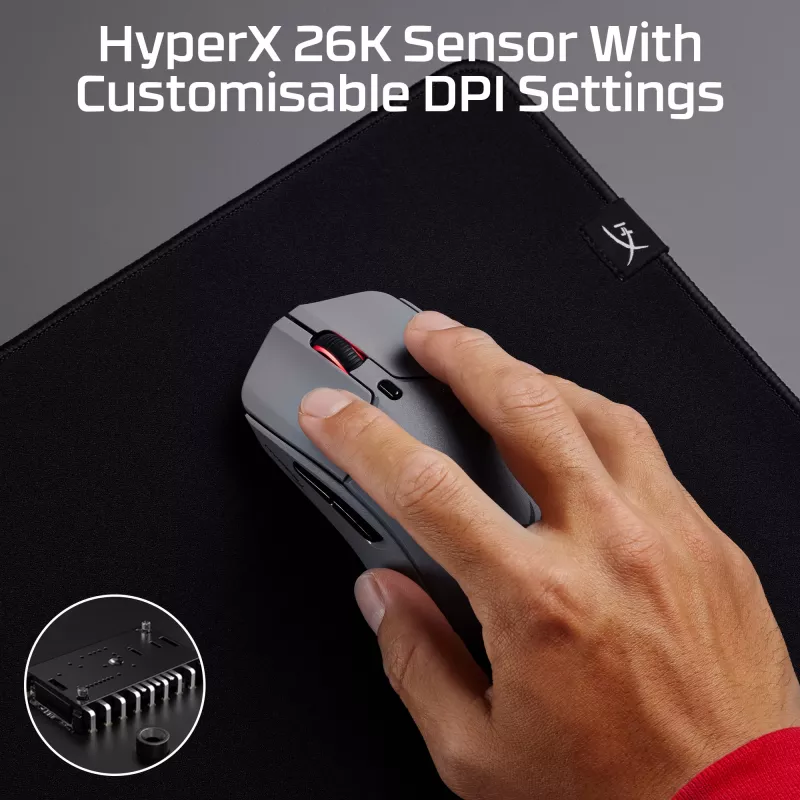 HyperX Pulsefire Haste 2 Pro - 4K Wireless Gaming ποντίκι