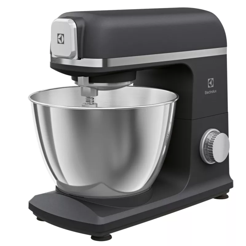 Electrolux E5KM1-6GBP Μίξερ κουζίνας 1200 W 5 L μαύρο, γκρι