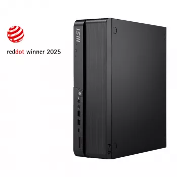 Desktop PC MSI PRO DP80 AI A2G-083XEU — Core Ultra 5 225, 16 GB RAM, 512 GB SSD, Intel UHD, AX211 Wi‑Fi 6E, χωρίς λειτουργικό σύστημα, μαύρο