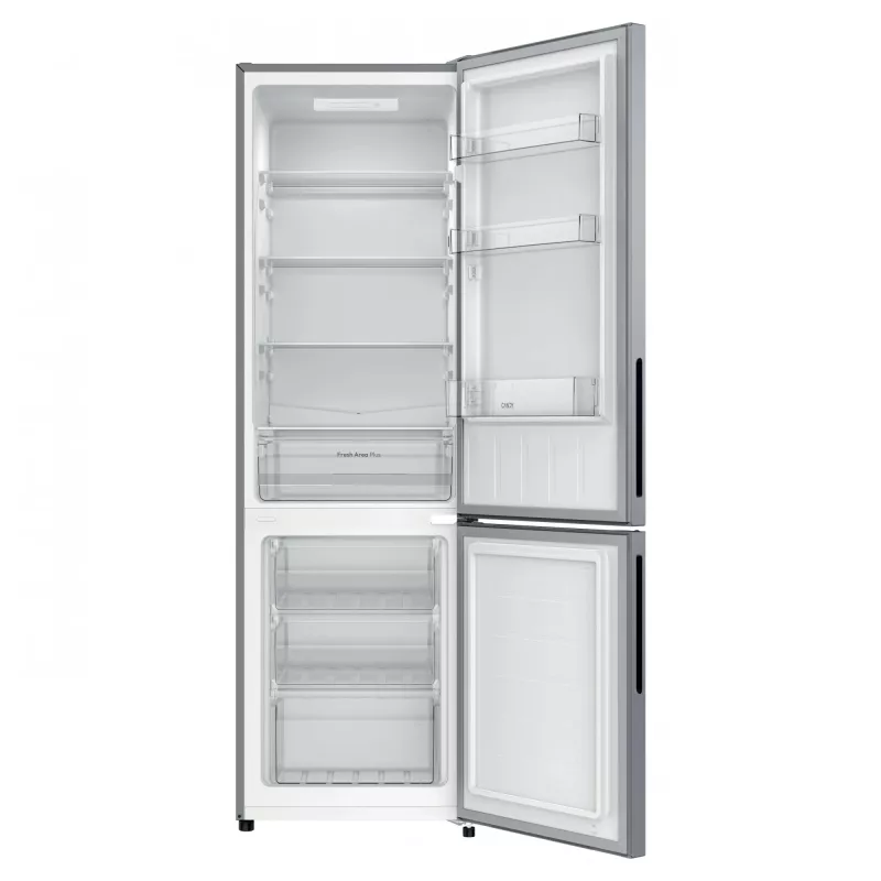 Candy City Combi CCG3L517ES Ελεύθερης τοποθέτησης 262 L Ασημί