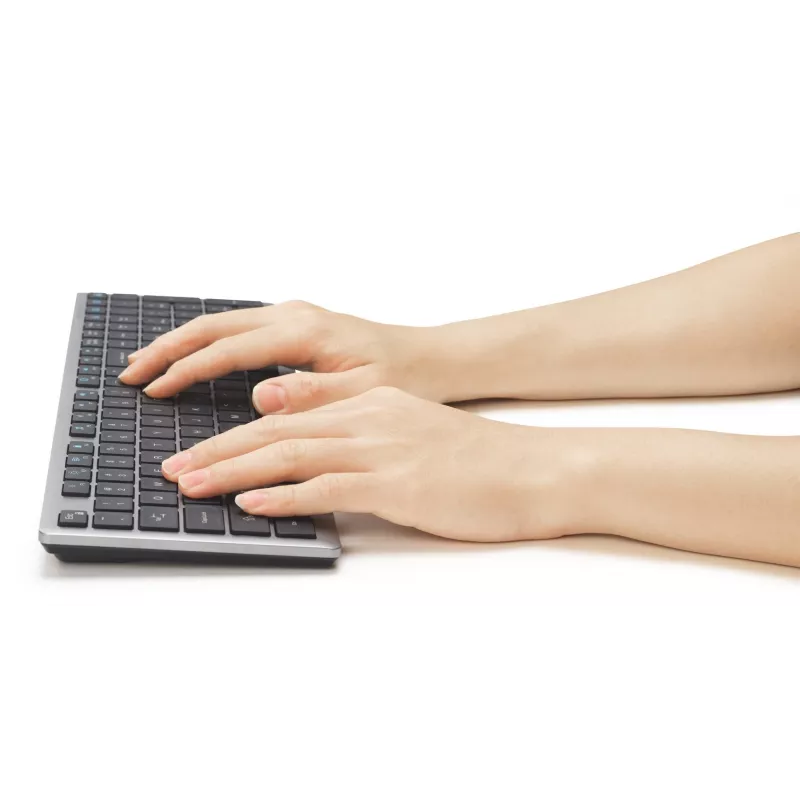 Kensington KB535 EQ Επαναφορτιζόμενο Πληκτρολόγιο Multi-Device, Int ENG