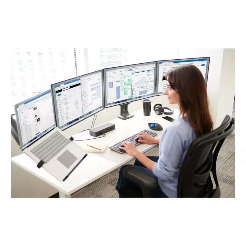 Kensington KB535 EQ Επαναφορτιζόμενο Πληκτρολόγιο Multi-Device, Int ENG