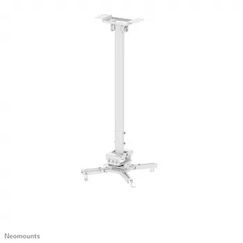 Neomounts CL25-550WH1 Βάση οροφής προβολέα – H 74,5-114,5 cm – Easy-Install – πλήρως κινητή