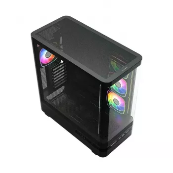 Κουτί υπολογιστή MODECOM VOLCANO AQ200 ARGB MIDI μαύρο